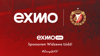 EXMO.com Sponsorem Widzewa Łódź