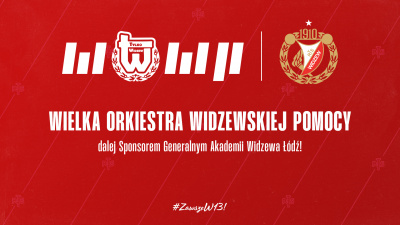 Wielka Orkiestra Widzewskiej Pomocy wciąż gra z Akademią Widzewa!