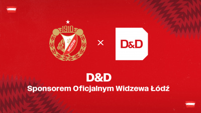 D&D nowym Sponsorem Oficjalnym Widzewa Łódź
